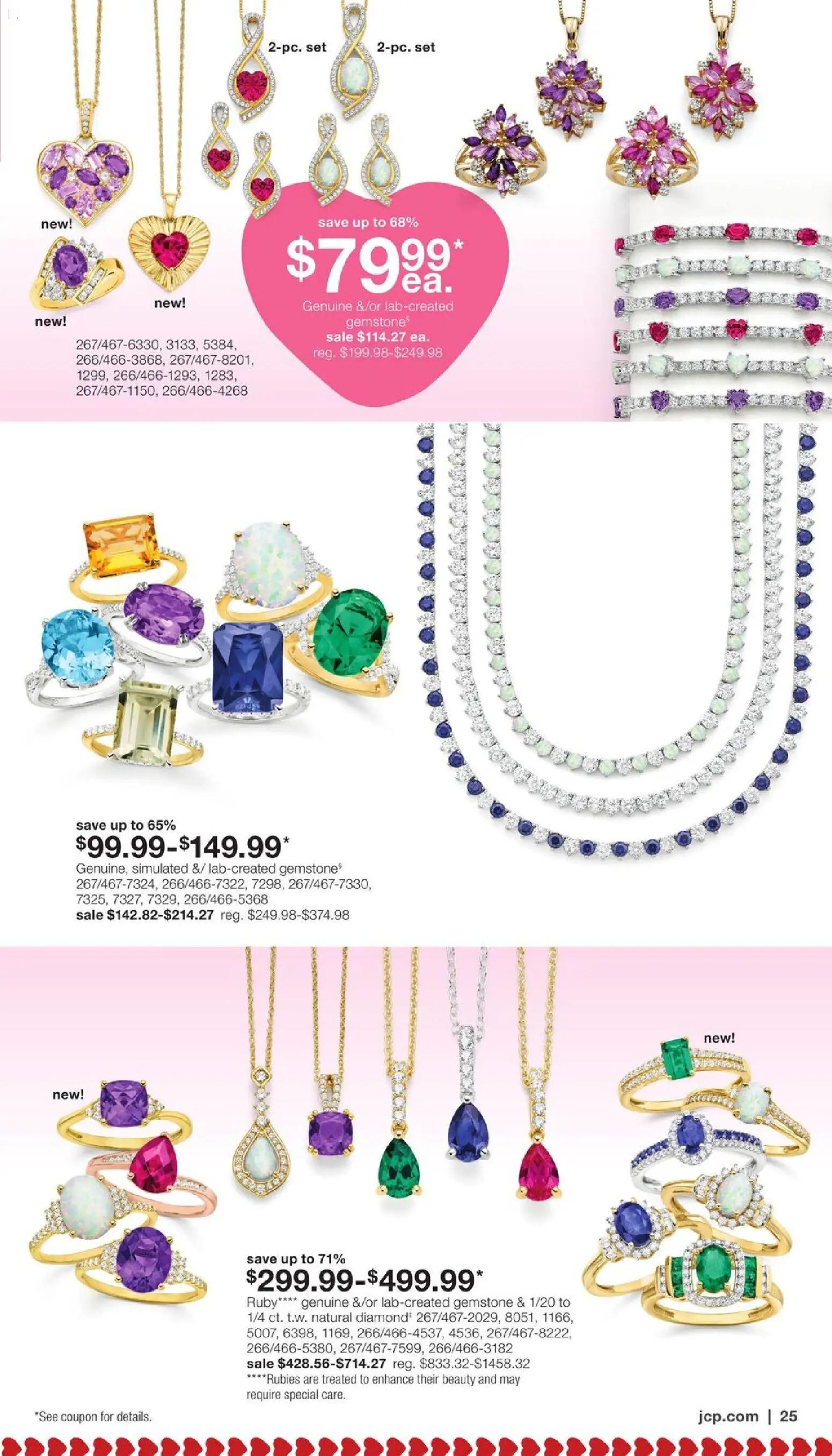 jcpenney - JCPenney Valentine’s Day Jewelry Sale - 01/17 - 02/16 2026 - page: 24