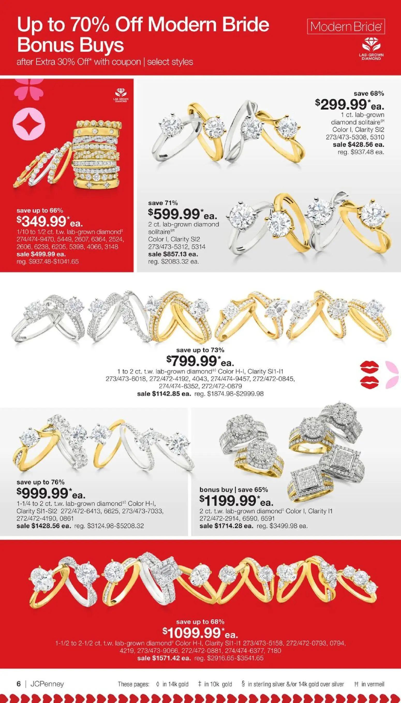 jcpenney - JCPenney Valentine’s Day Jewelry Sale - 01/17 - 02/16 2026 - page: 5