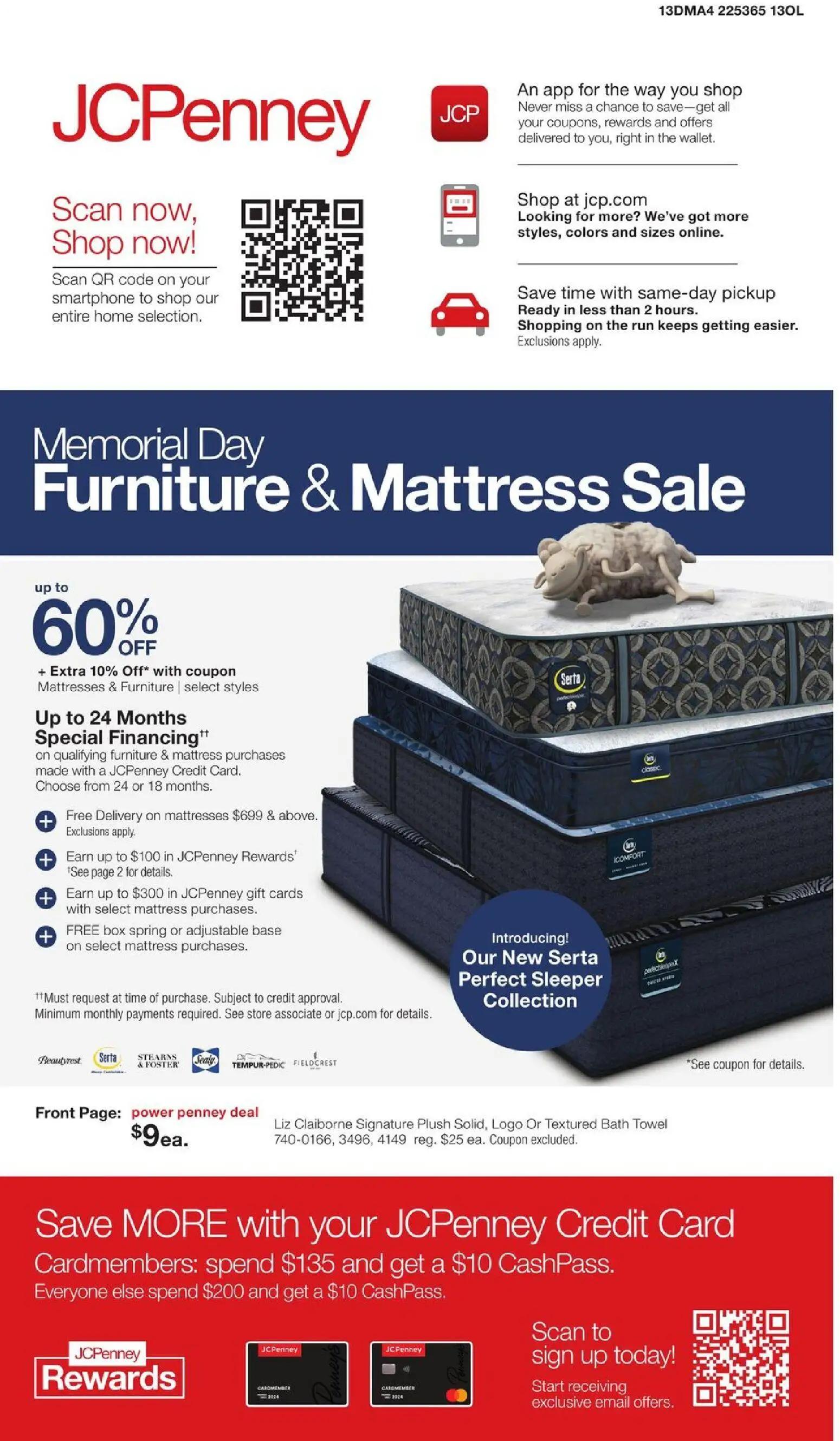 jcpenney - JCPenney Memorial Day Home Sale - 04/27 - 05/25 2026 - page: 39