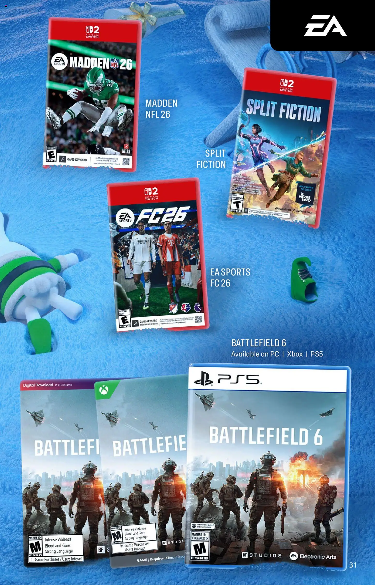 gamestop - GameStop Holiday Gift Guide - from Saturday 11/01 2025 - page: 31