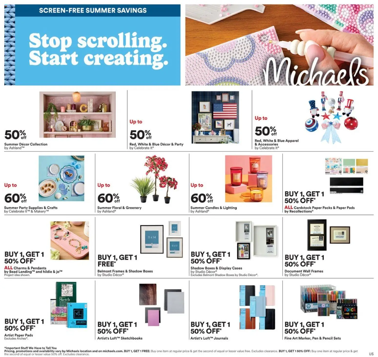 michaels - Michaels Weekly Ad - 06/28 - 07/04 2026
