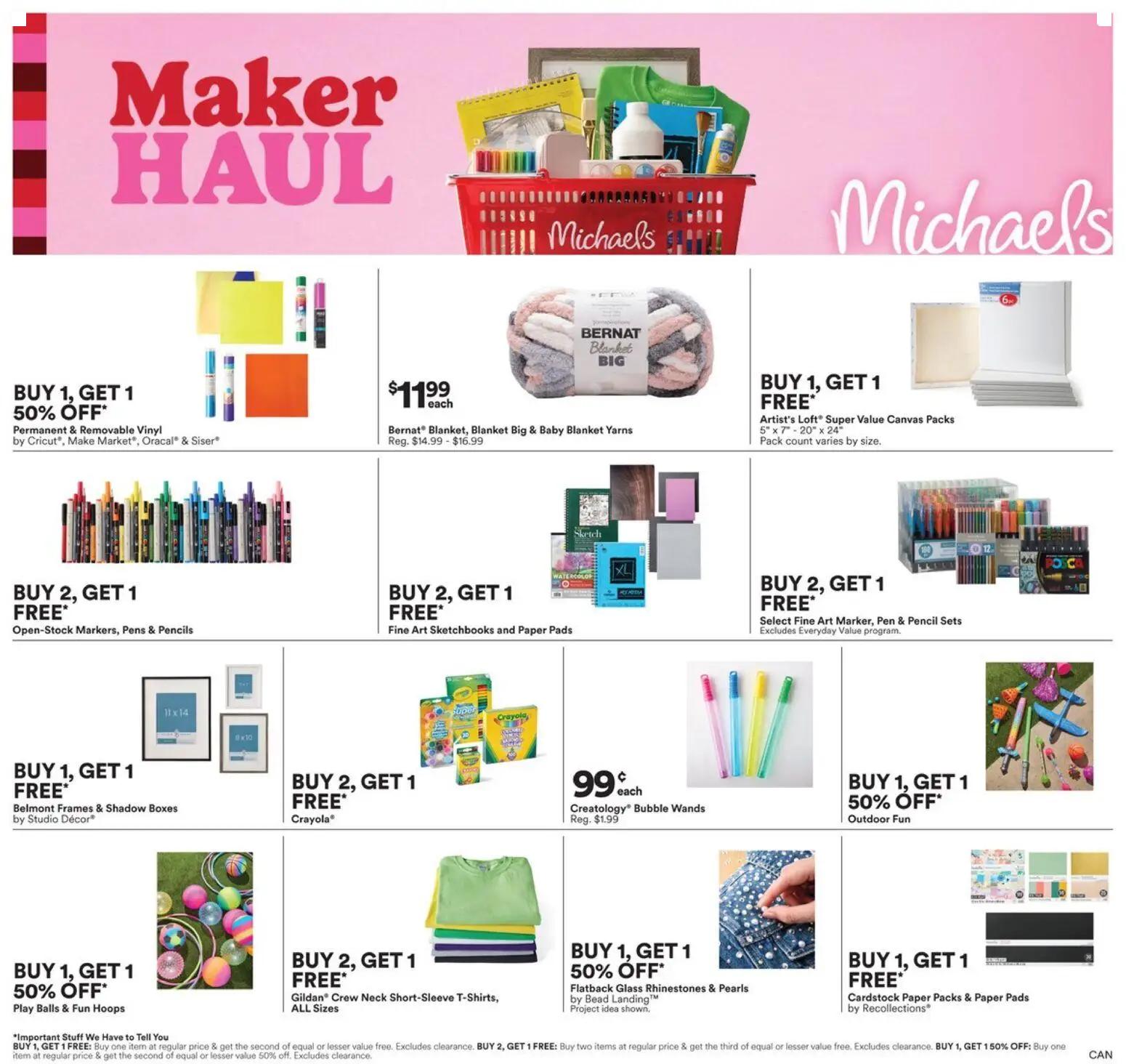michaels - Michaels Ad - 07/31 - 08/06 2026