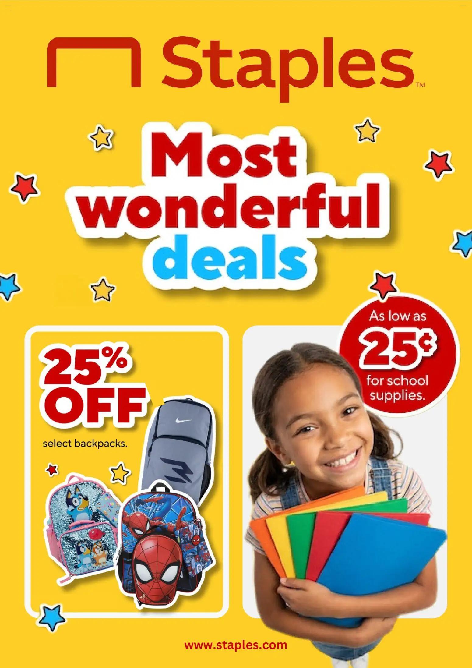 staples - Staples Weekly Ad - 08/17 - 08/23 2026