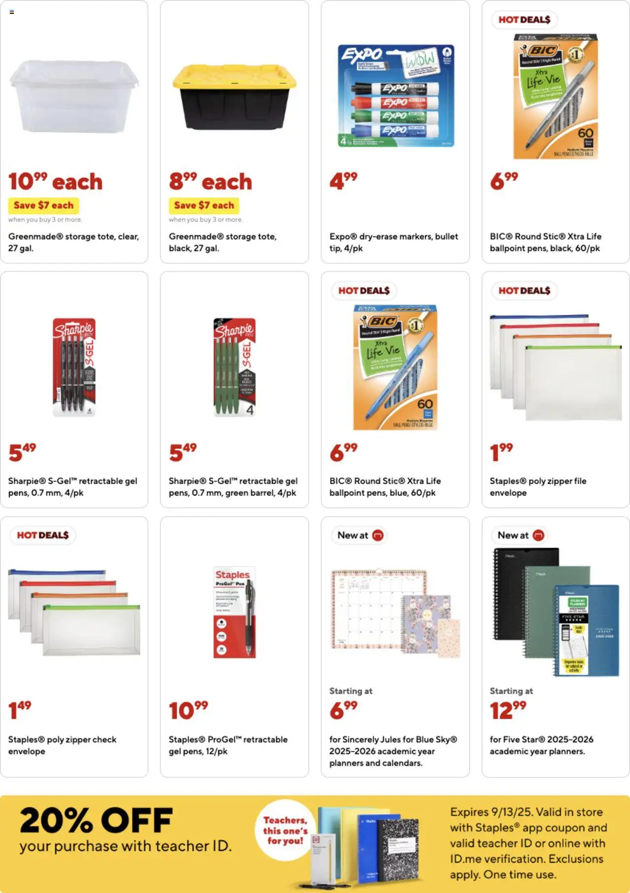 staples - Staples Weekly Ad - 08/31 - 09/06 2025 - page: 3