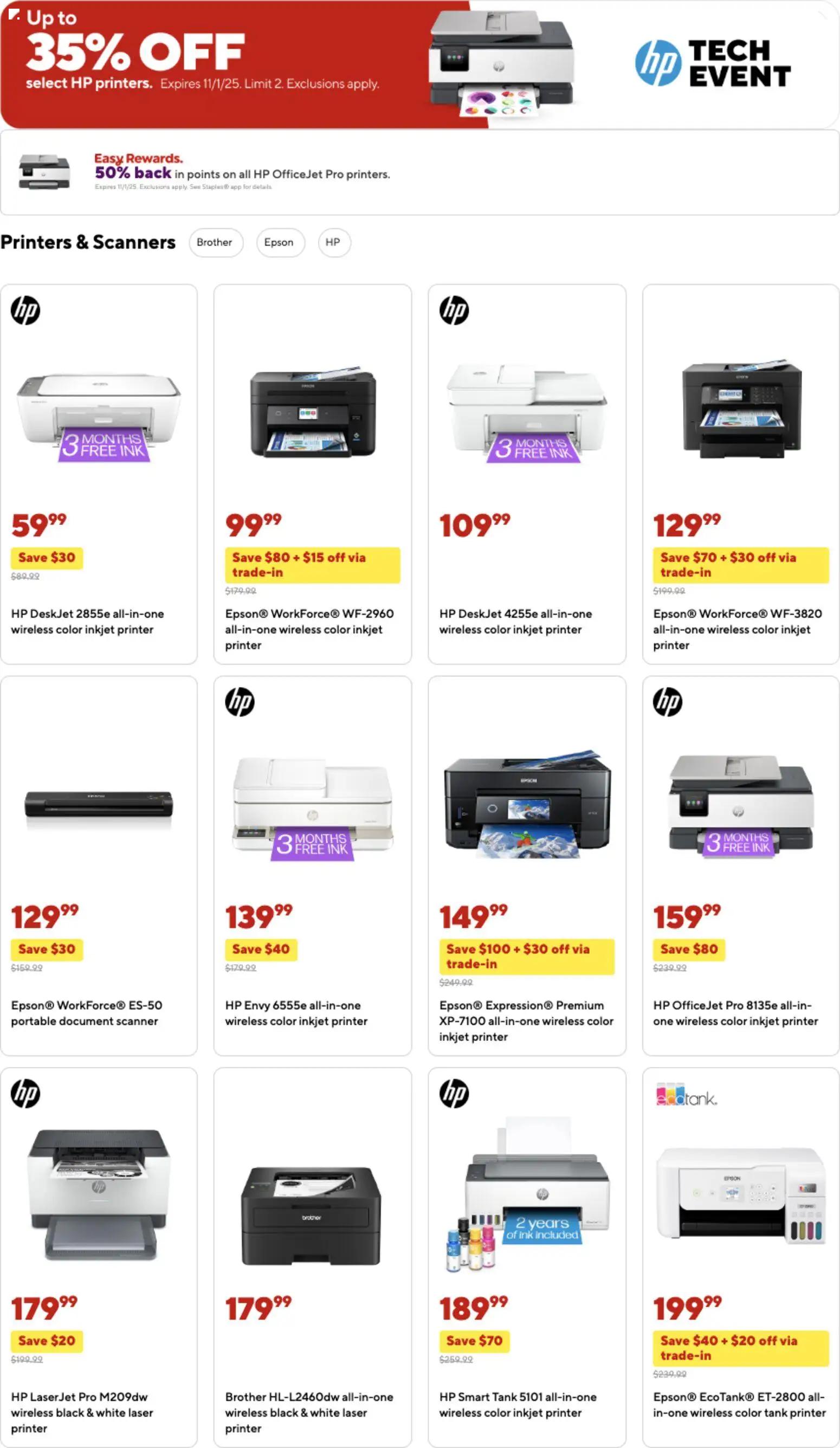staples - Staples Weekly Ad - 10/26 - 11/01 2025 - page: 2