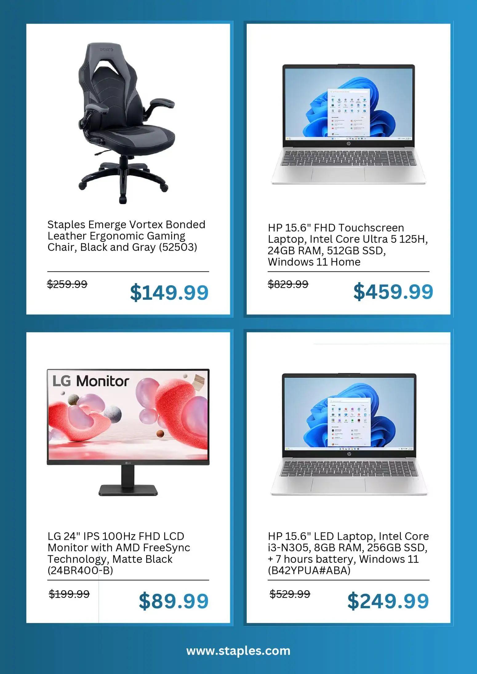 staples - Staples Weekly Ad - from Sunday 01/04 2026 - page: 3