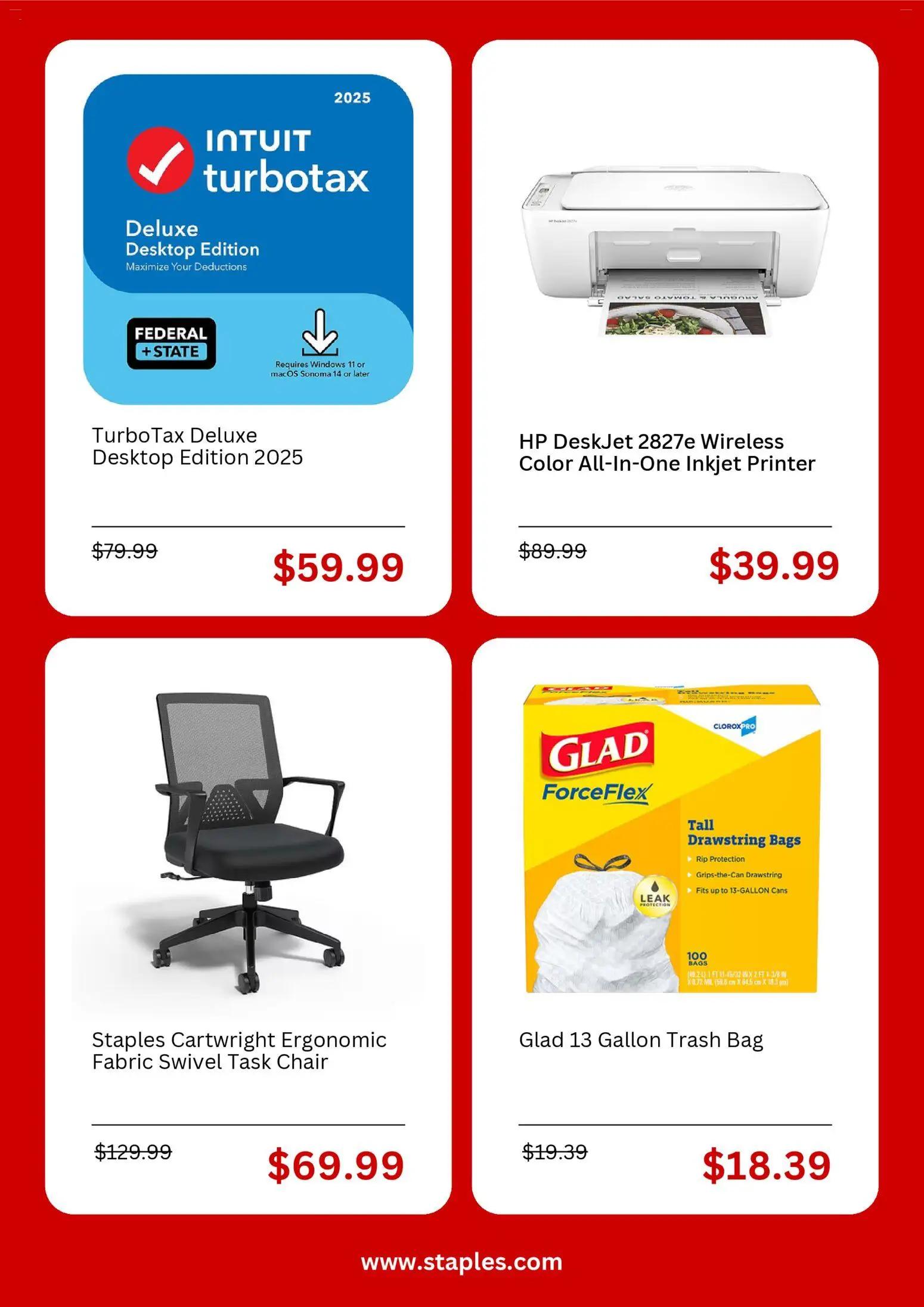 staples - Staples Weekly Ad - from Sunday 01/18 2026 - page: 2