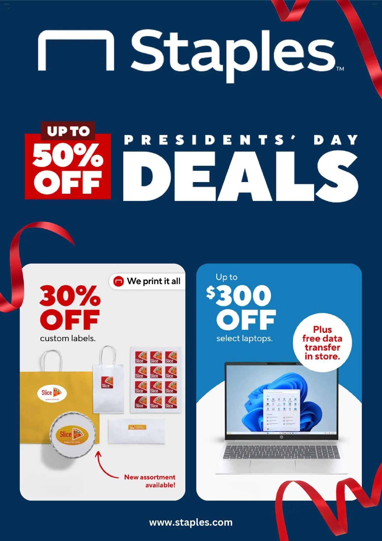 staples - Staples Weekly Ad - from Sunday 02/08 2026