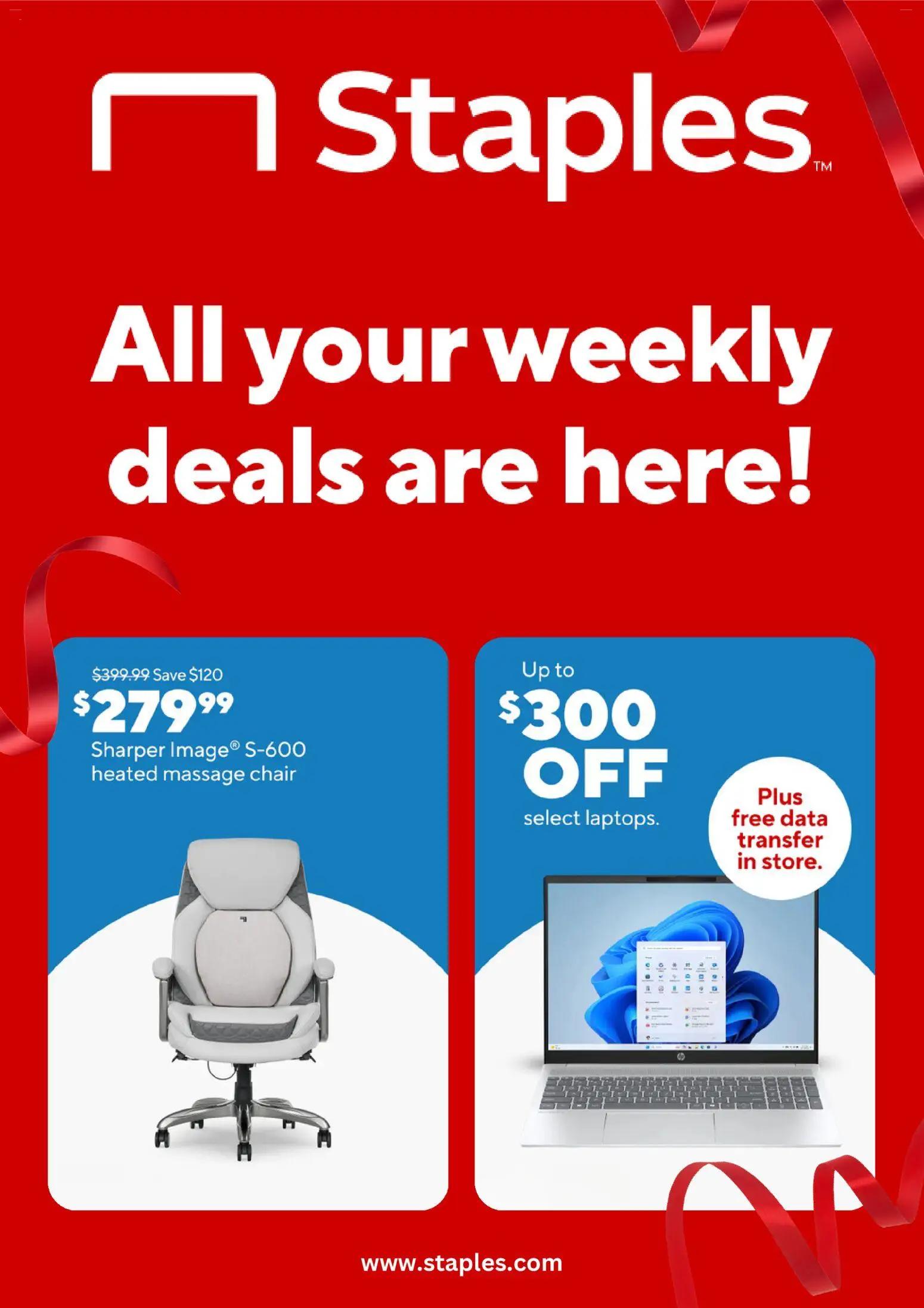 staples - Staples Weekly Ad - from Wednesday 02/18 2026