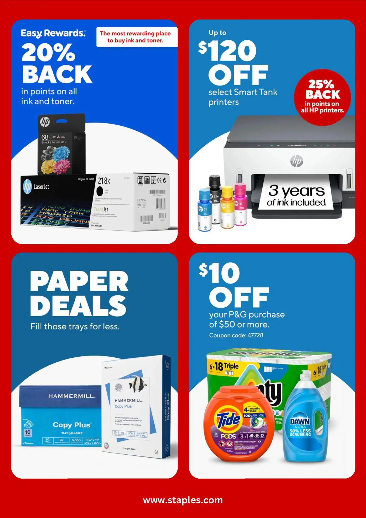 staples - Staples Weekly Ad - from Sunday 03/08 2026 - page: 3
